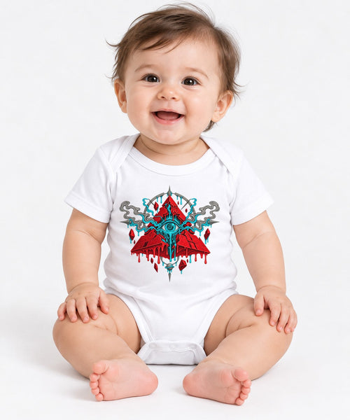All Seeing Pyramid - White
