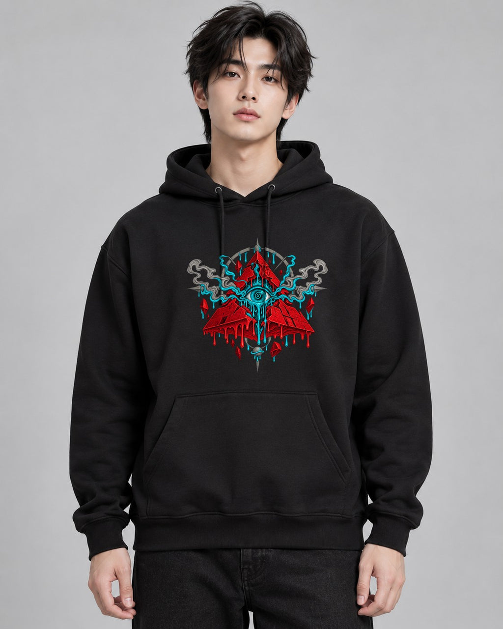 All Seeing Pyramid - Black
