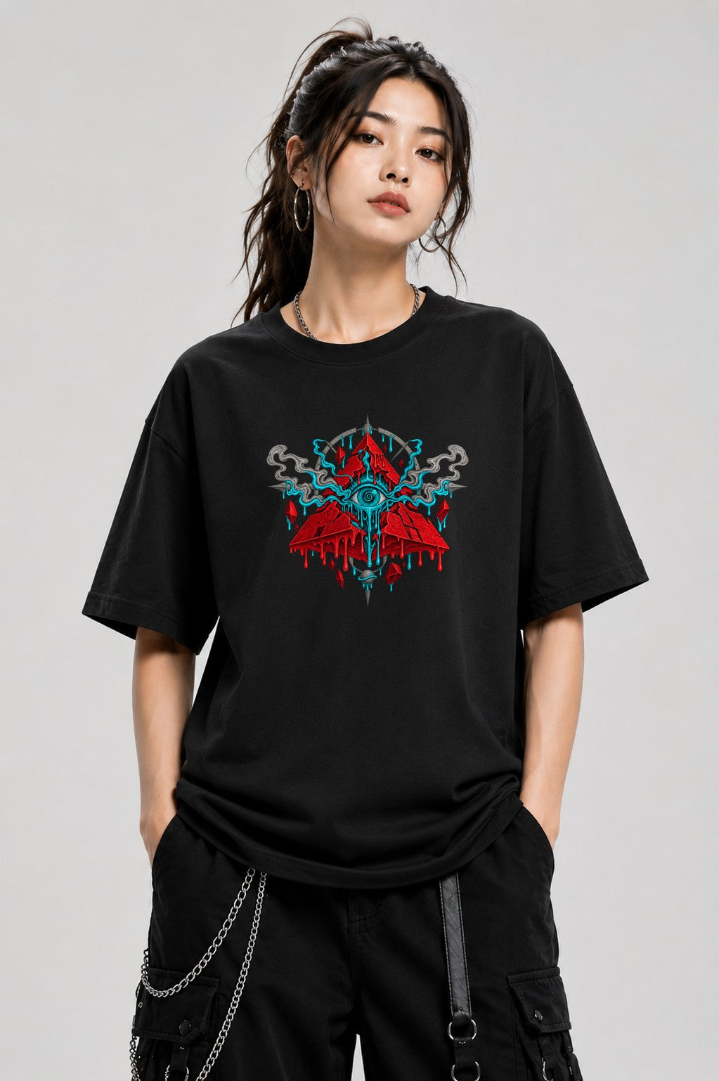 All Seeing Pyramid - Black
