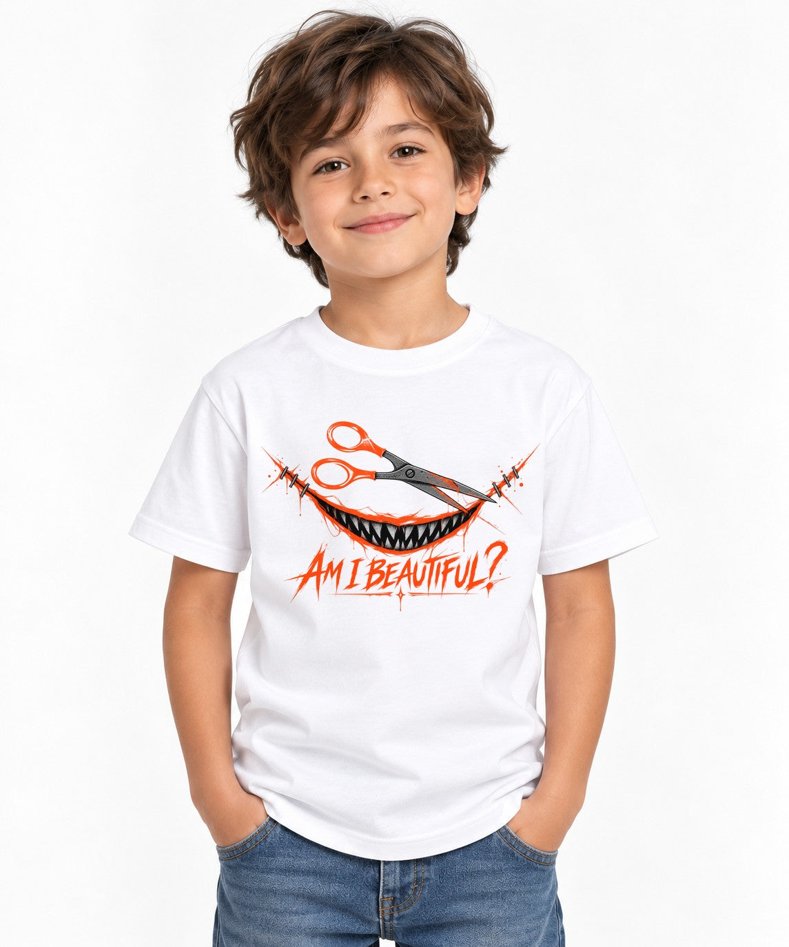 Am I Beautiful - White
