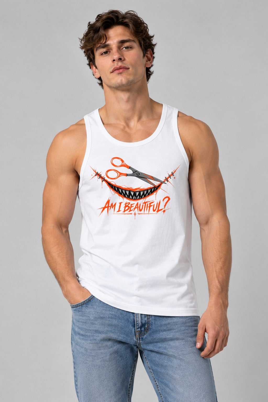 Am I Beautiful - White