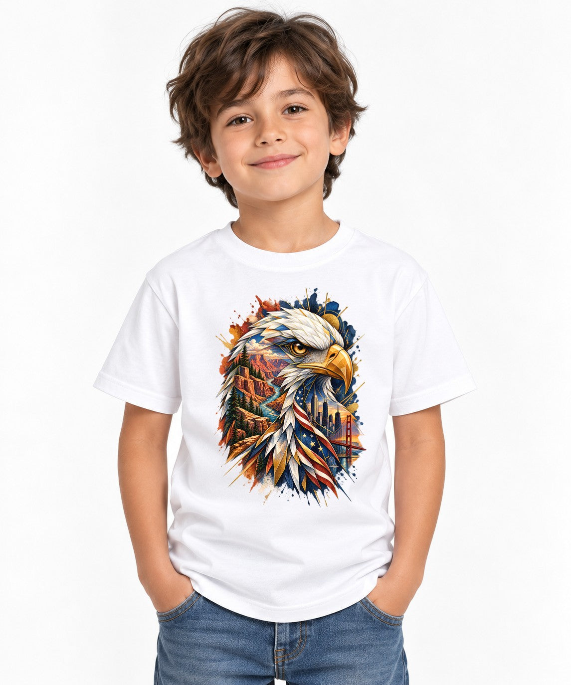 American Eagle Majesty - White