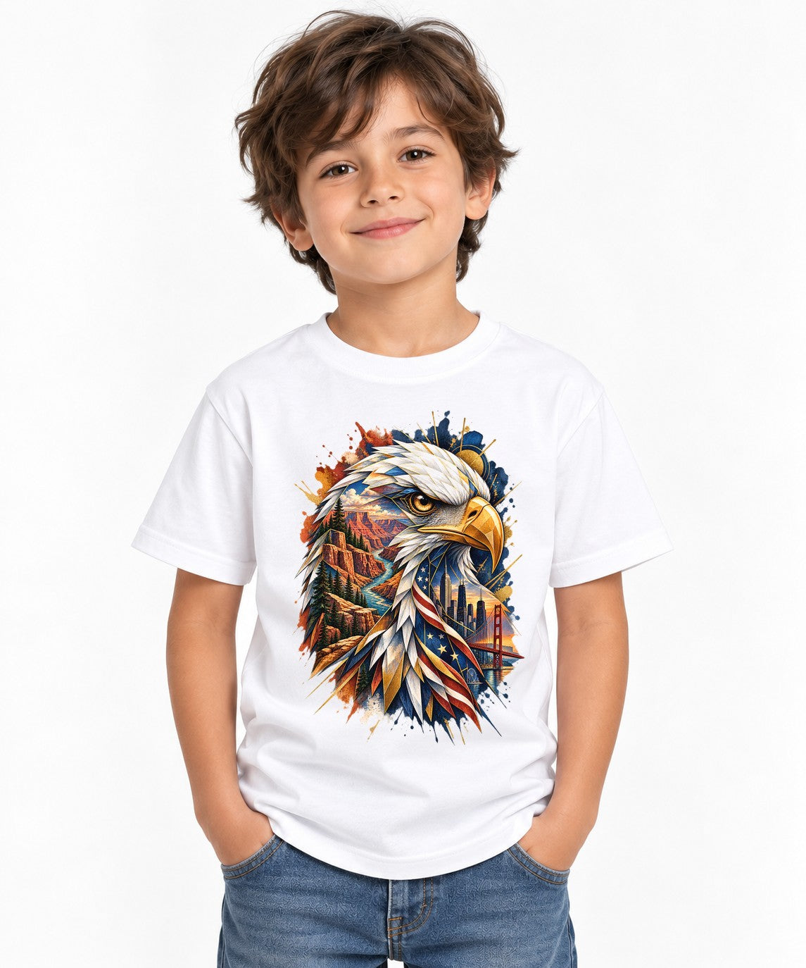American Eagle Majesty - White