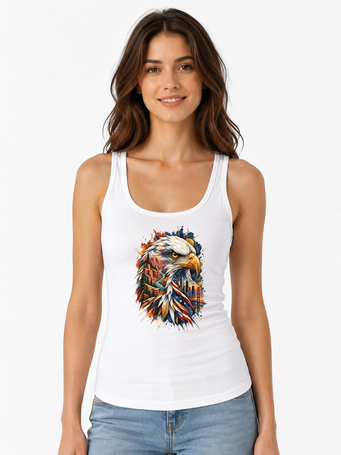 American Eagle Majesty - White
