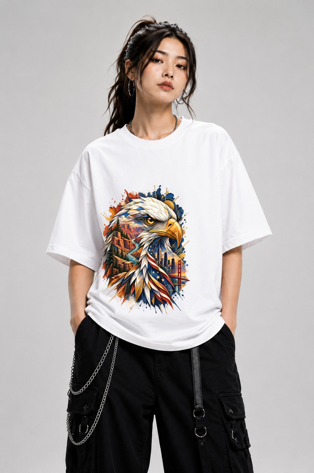 American Eagle Majesty - White