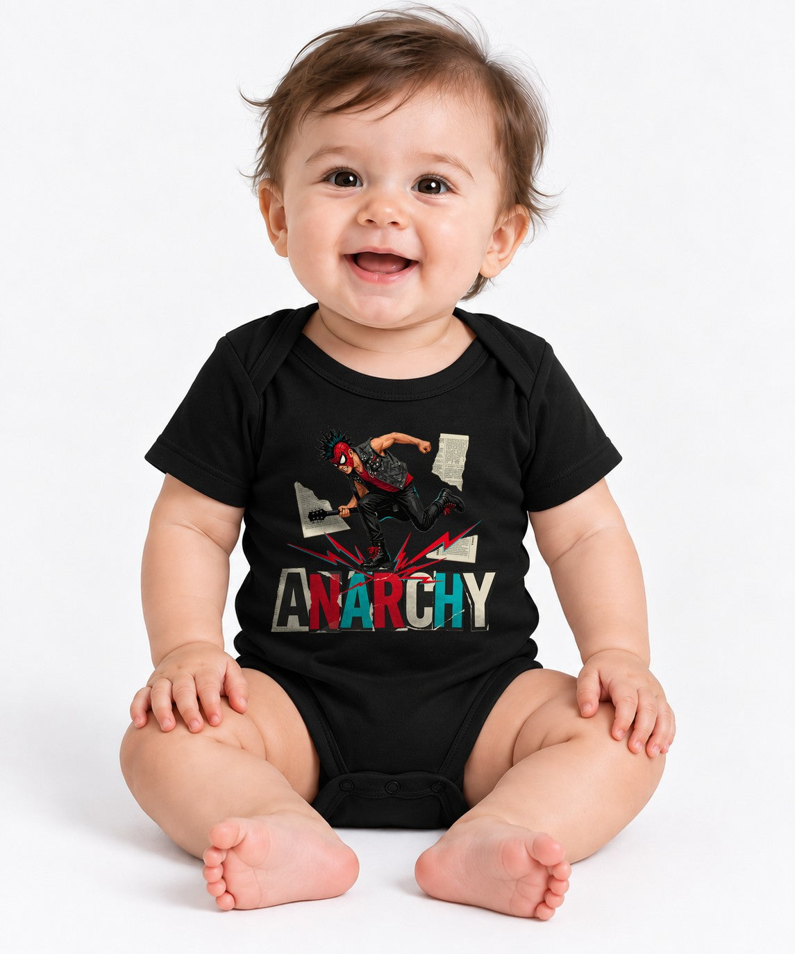 Anarchy Punk Rocker - Black