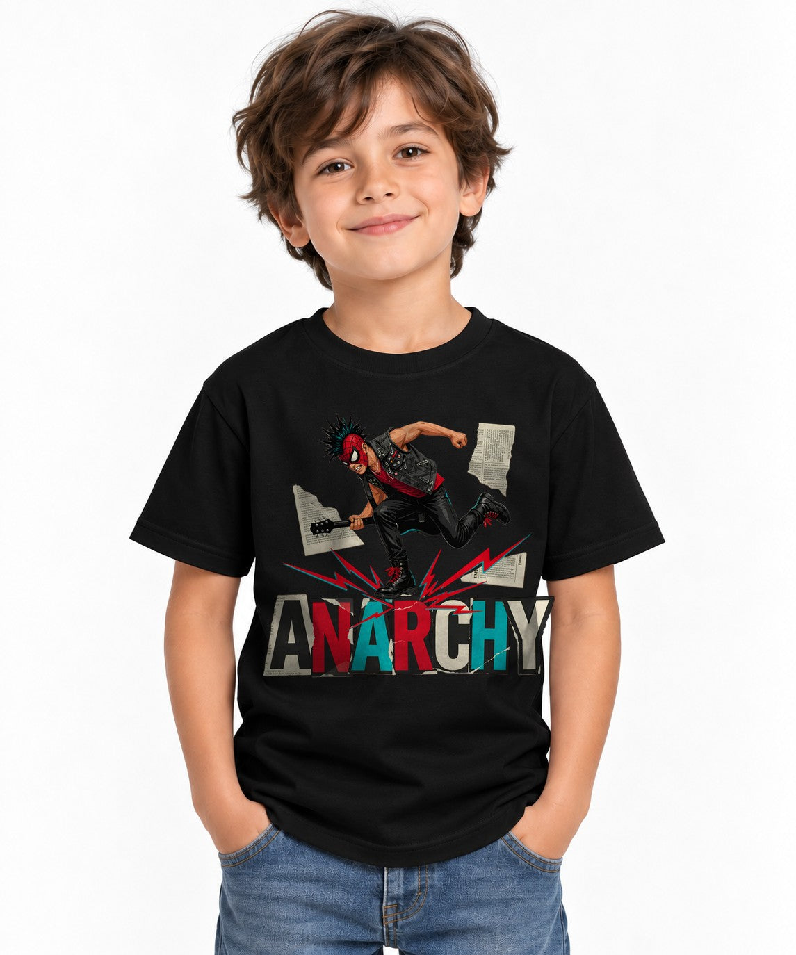 Anarchy Punk Rocker - Black
