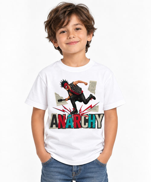 Anarchy Punk Rocker - White
