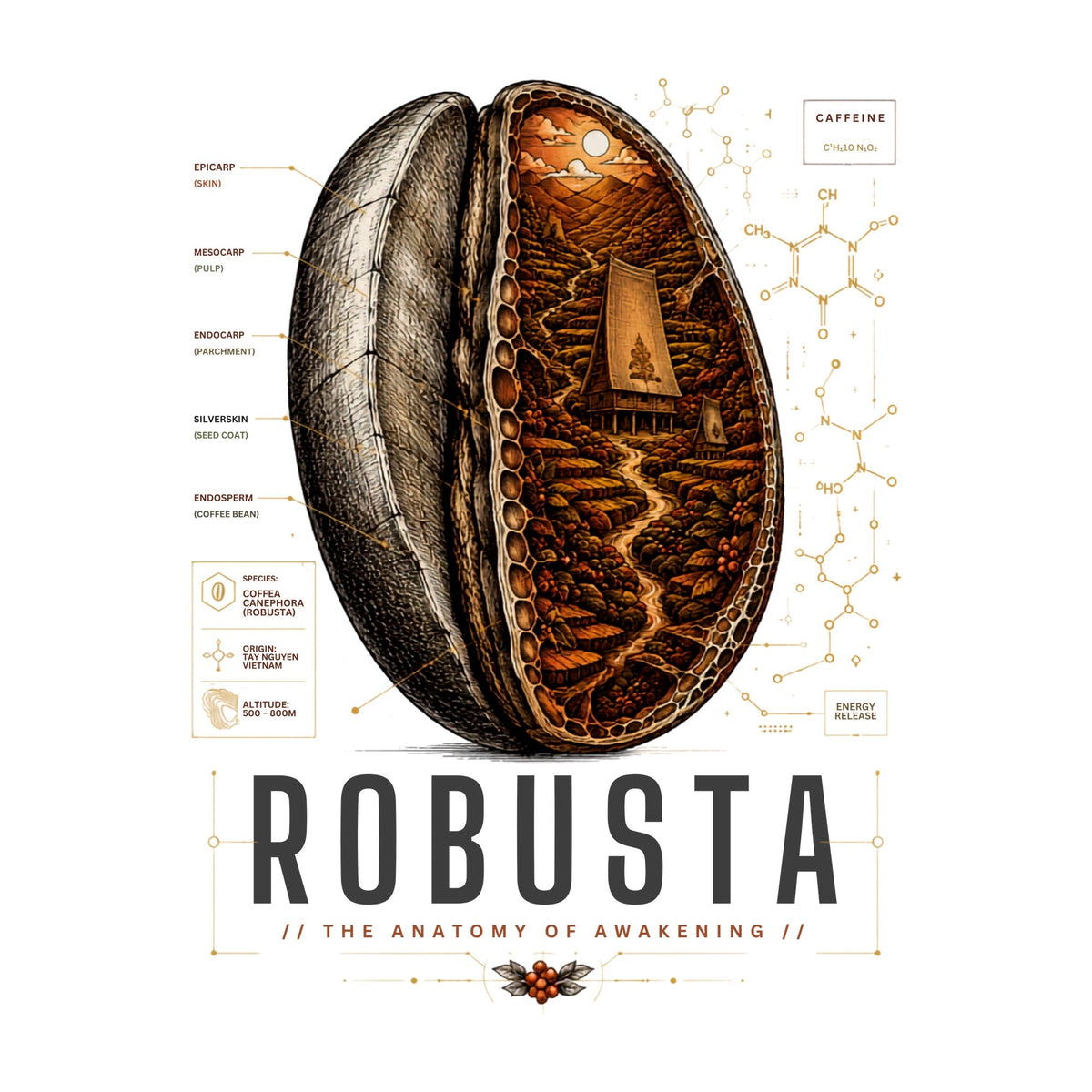 Anatomy Coffee Bean