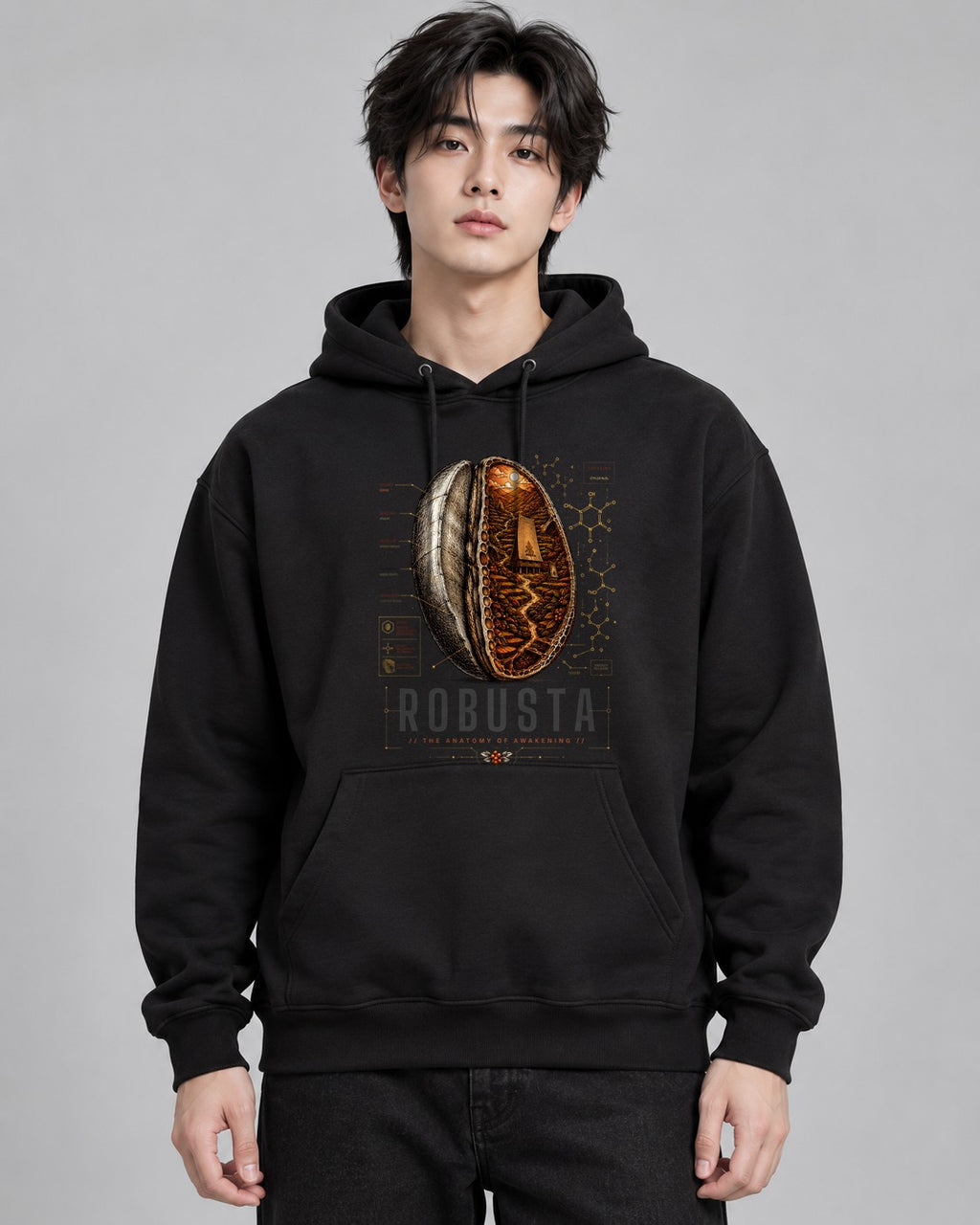 Anatomy Coffee Bean - Black