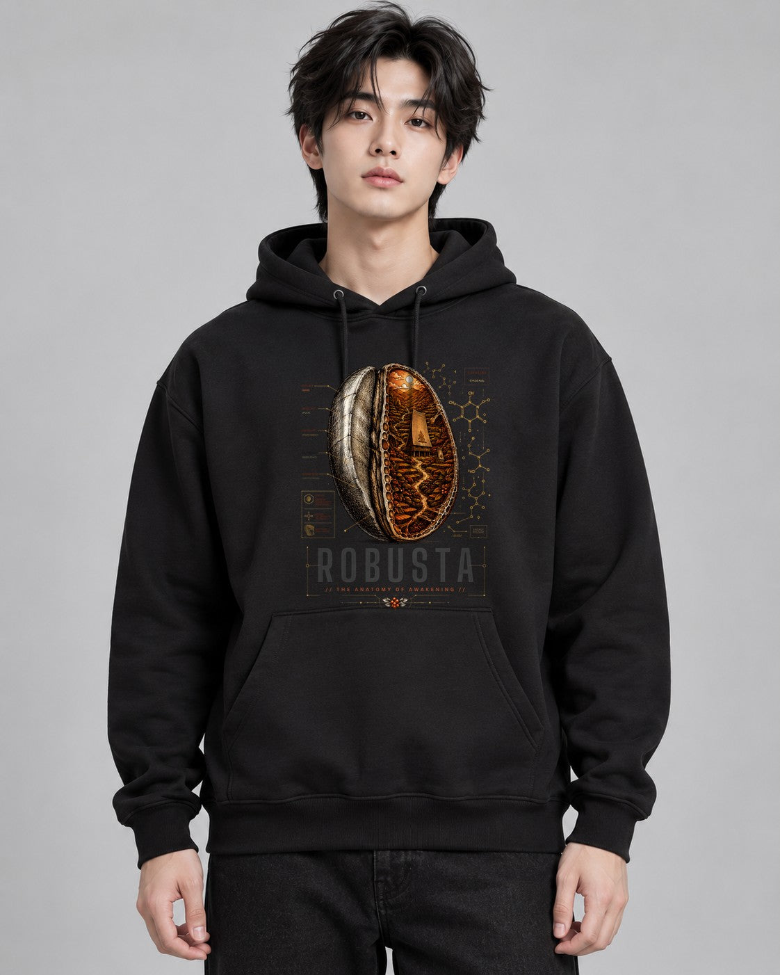 Anatomy Coffee Bean - Black