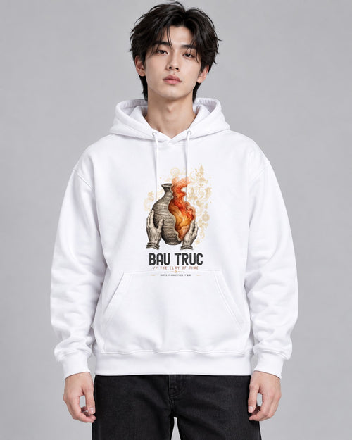 Ancient Clay Pottery - White