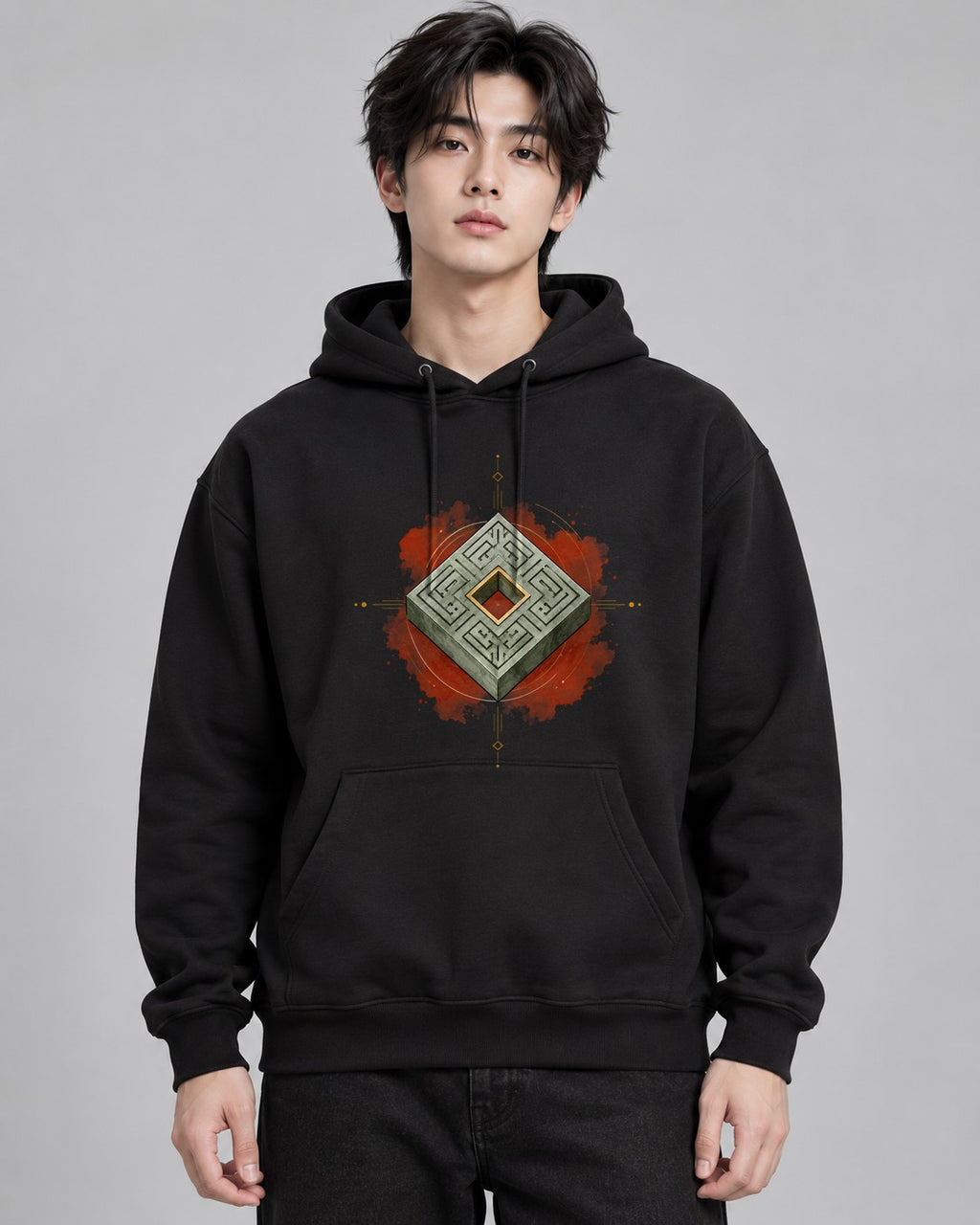 Ancient Jade Seal - Black