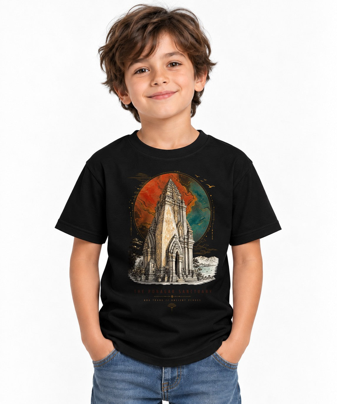 Ancient Temple Sanctuary - Black
