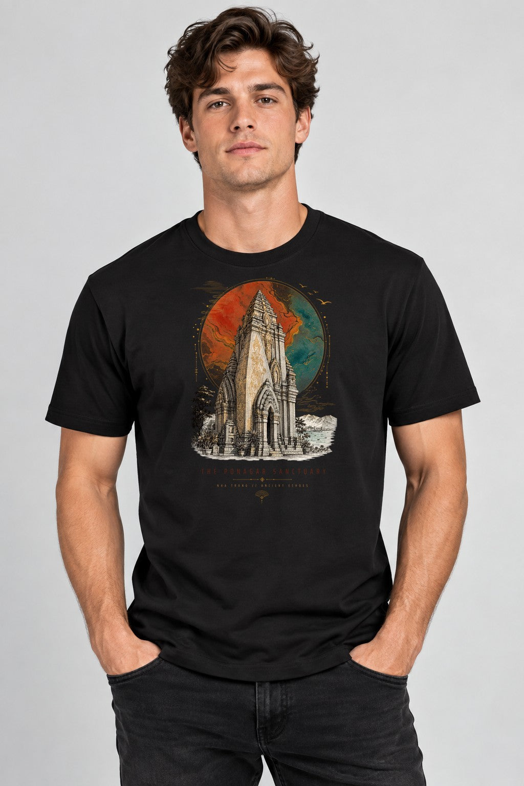 Ancient Temple Sanctuary - Black