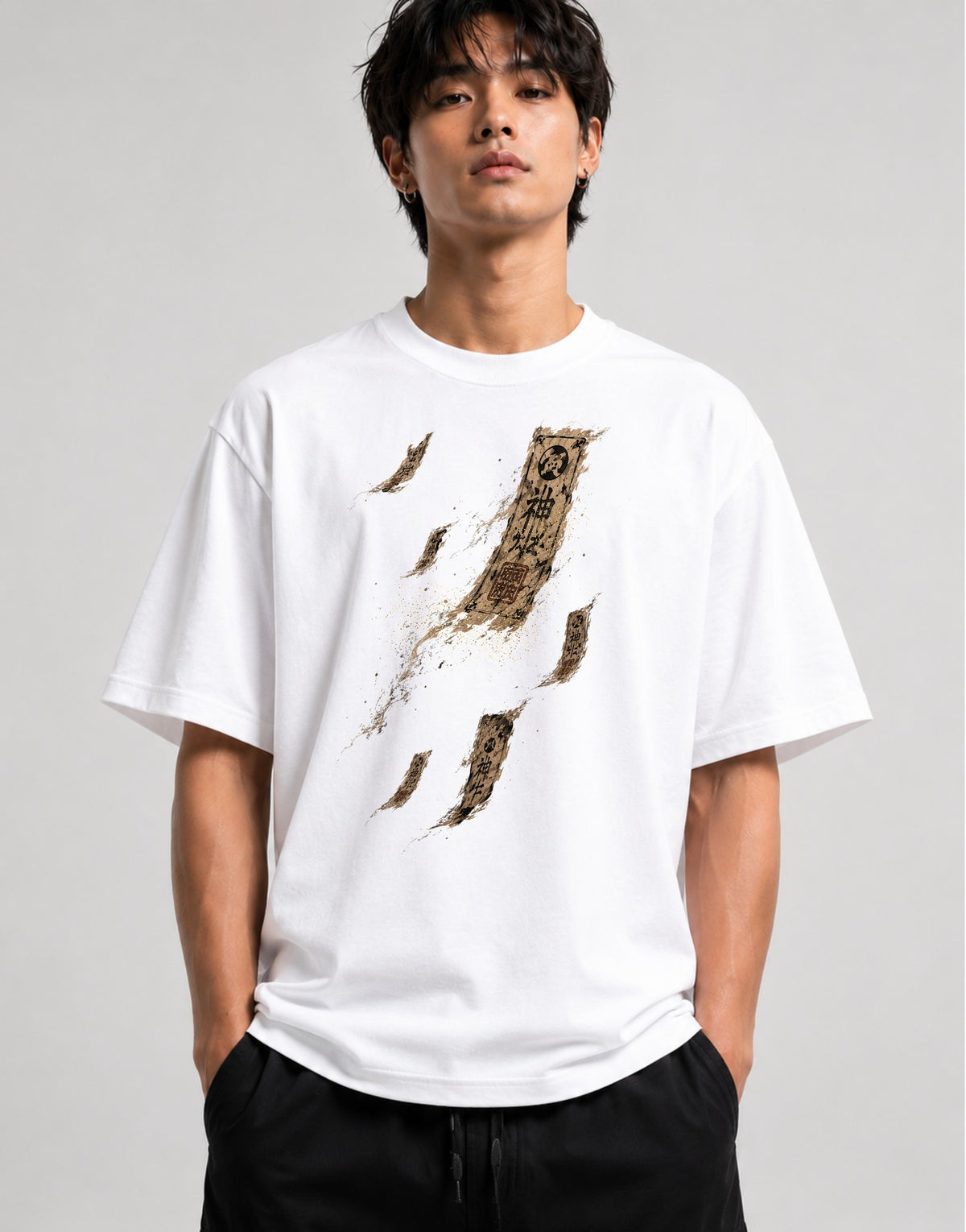 Ancient Temple Talismans - White