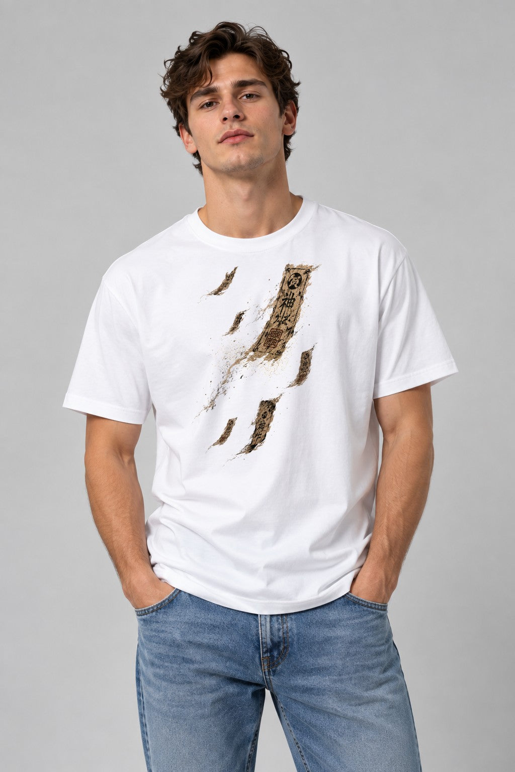 Ancient Temple Talismans - White