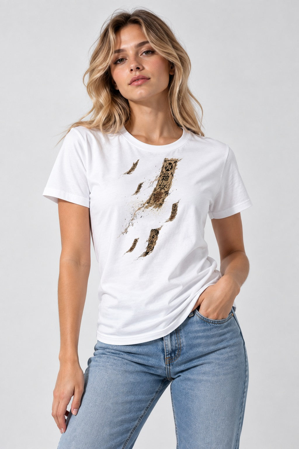Ancient Temple Talismans - White