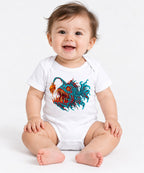 Anglerfish Skull Horror - White