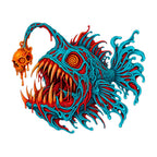Anglerfish Skull Horror