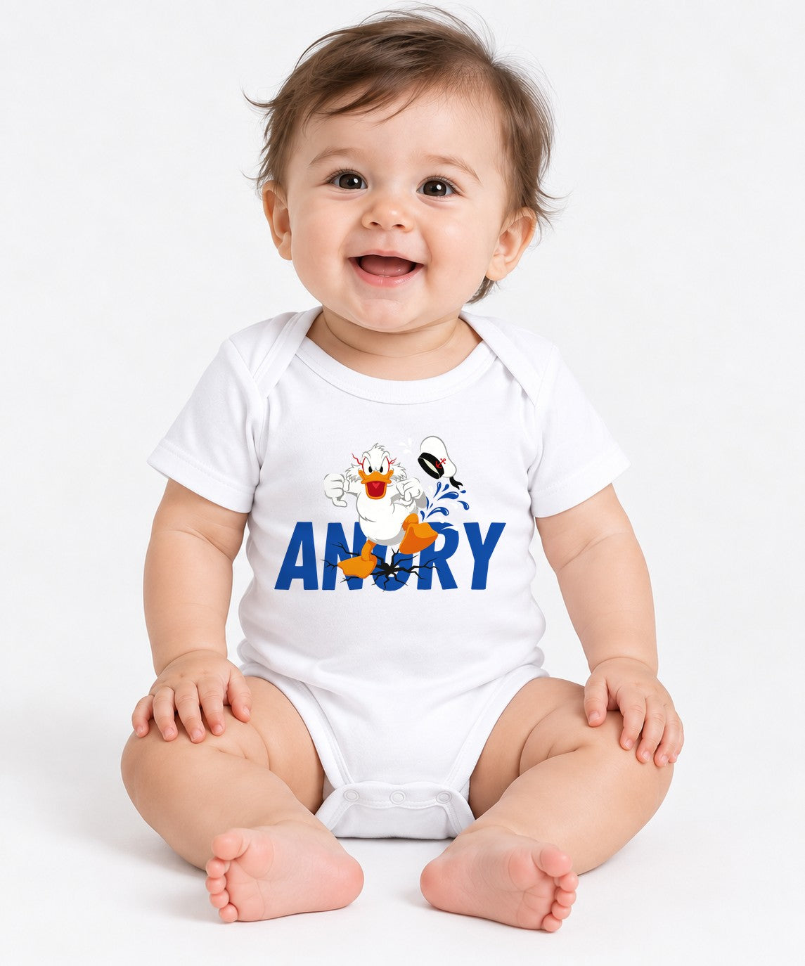 Angry Duck - White