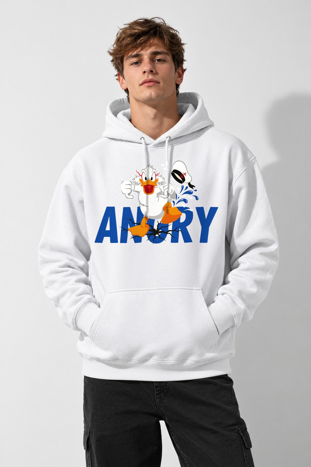 Angry Duck - White