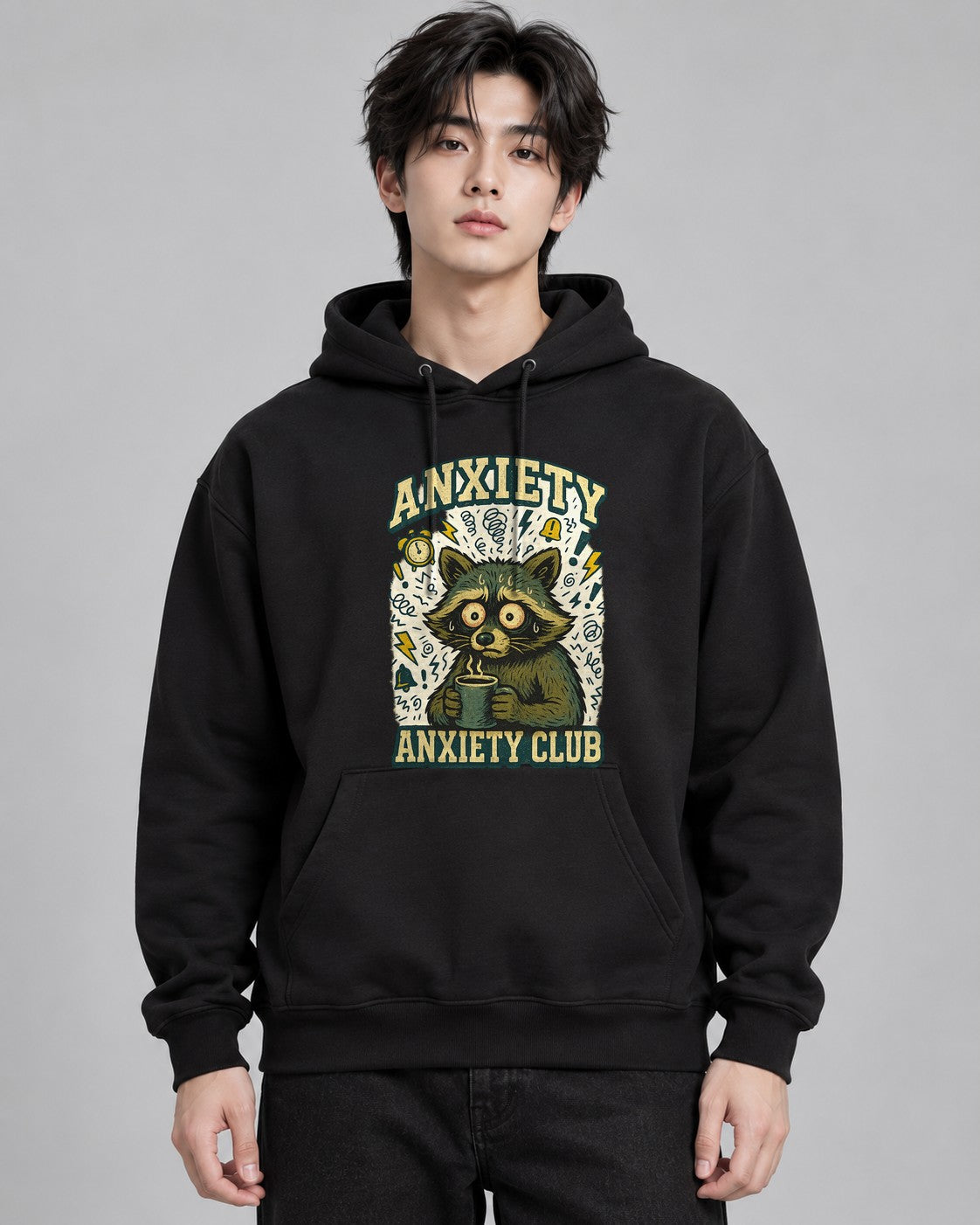 Anxiety Club - Black