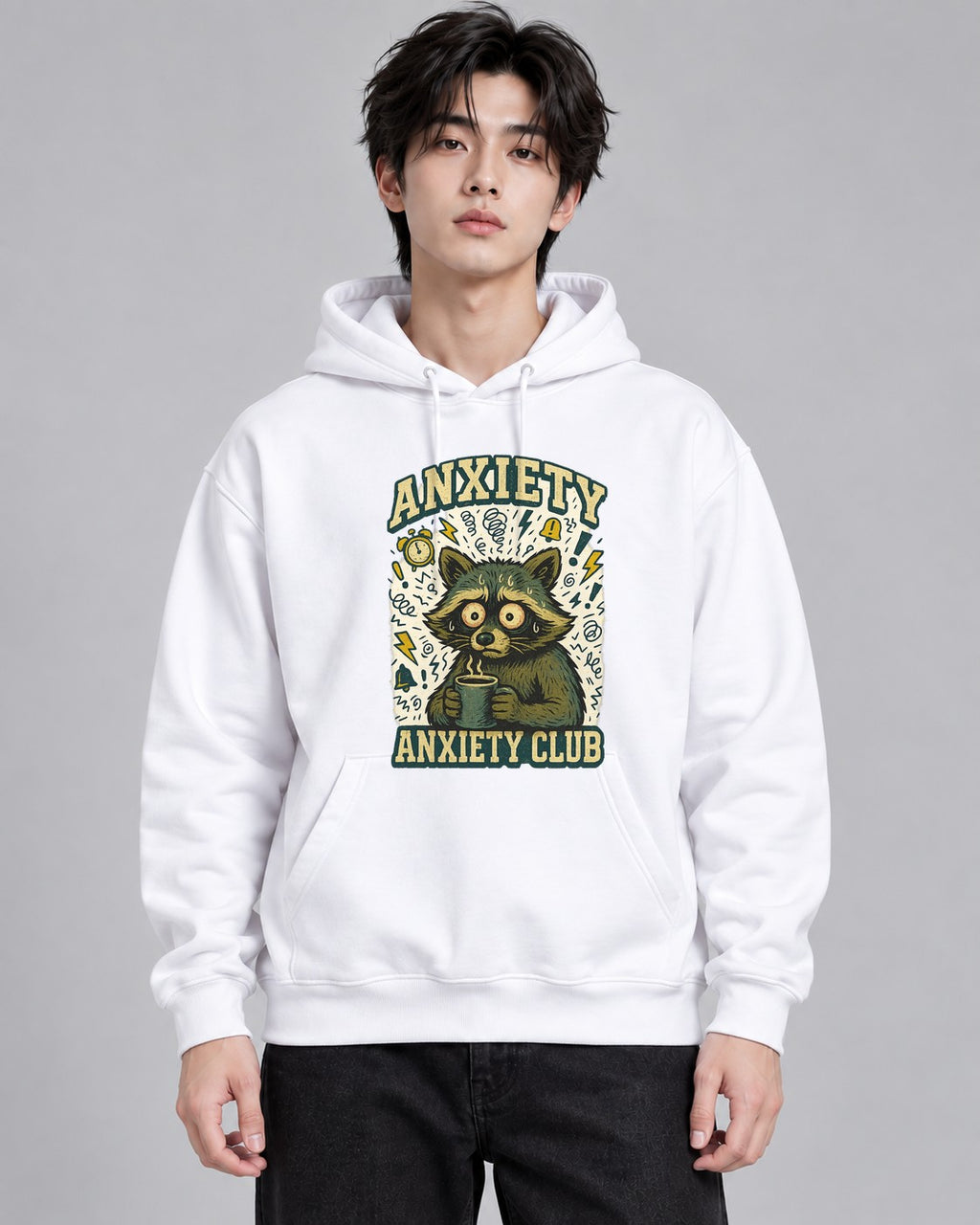 Anxiety Club - White