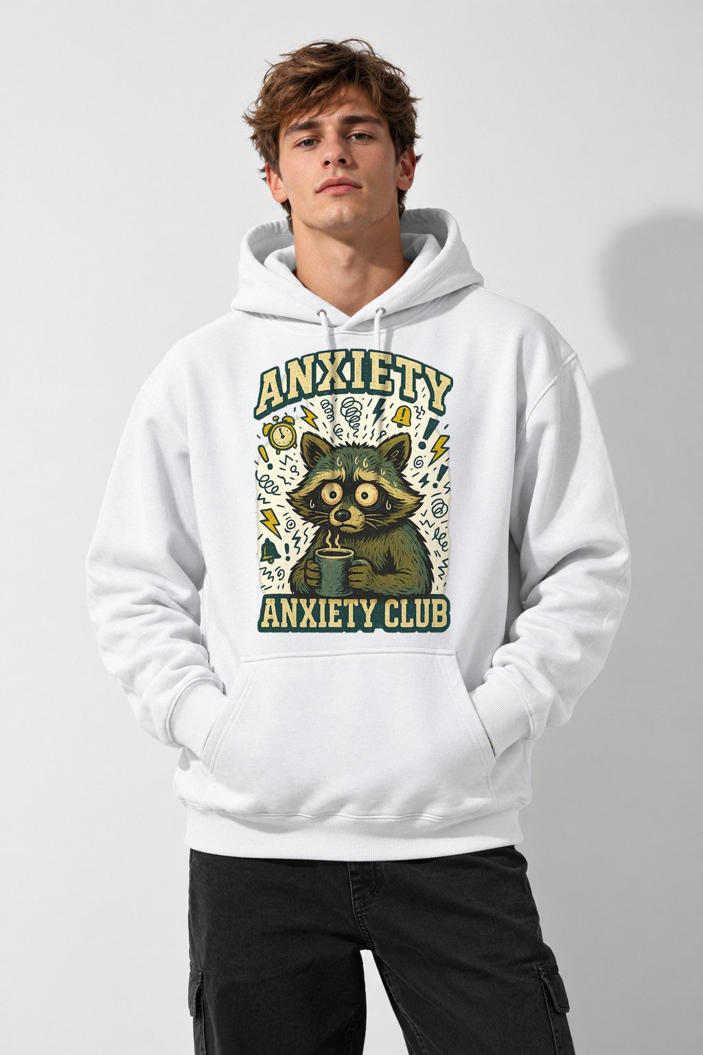Anxiety Club - White