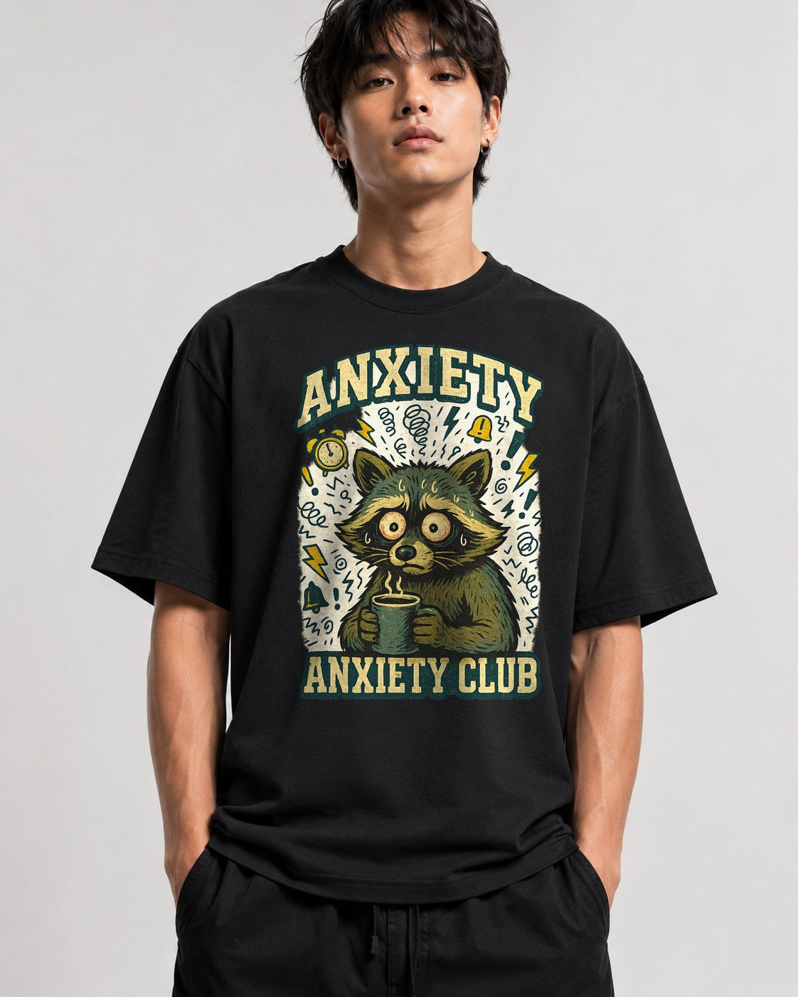 Anxiety Club - Black