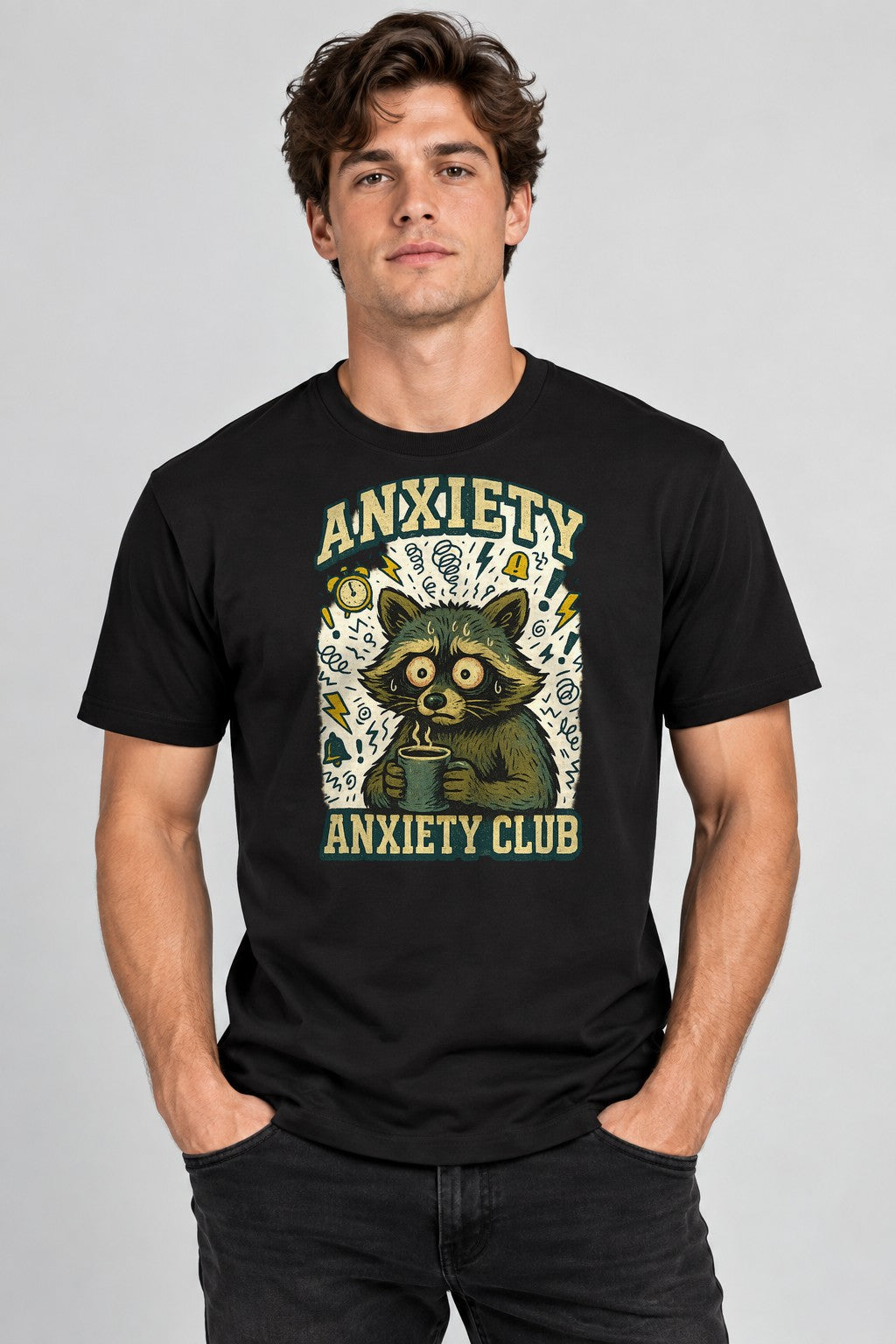 Anxiety Club - Black