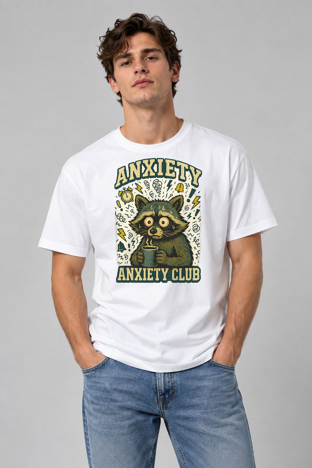 Anxiety Club - White