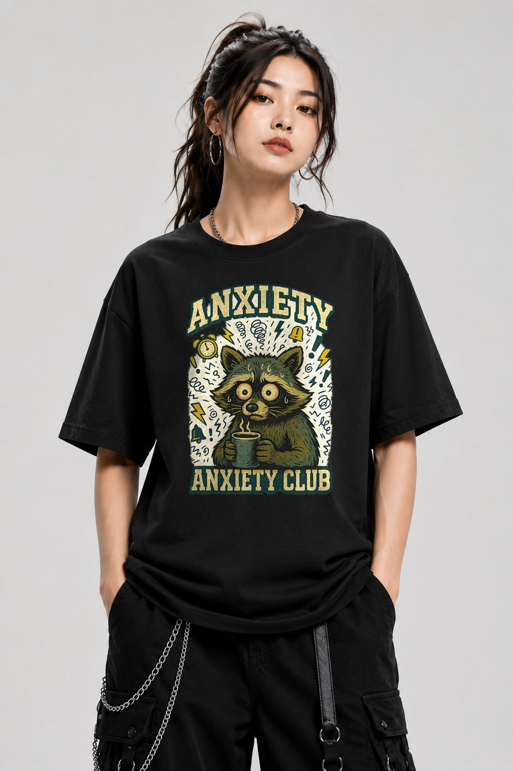 Anxiety Club - Black