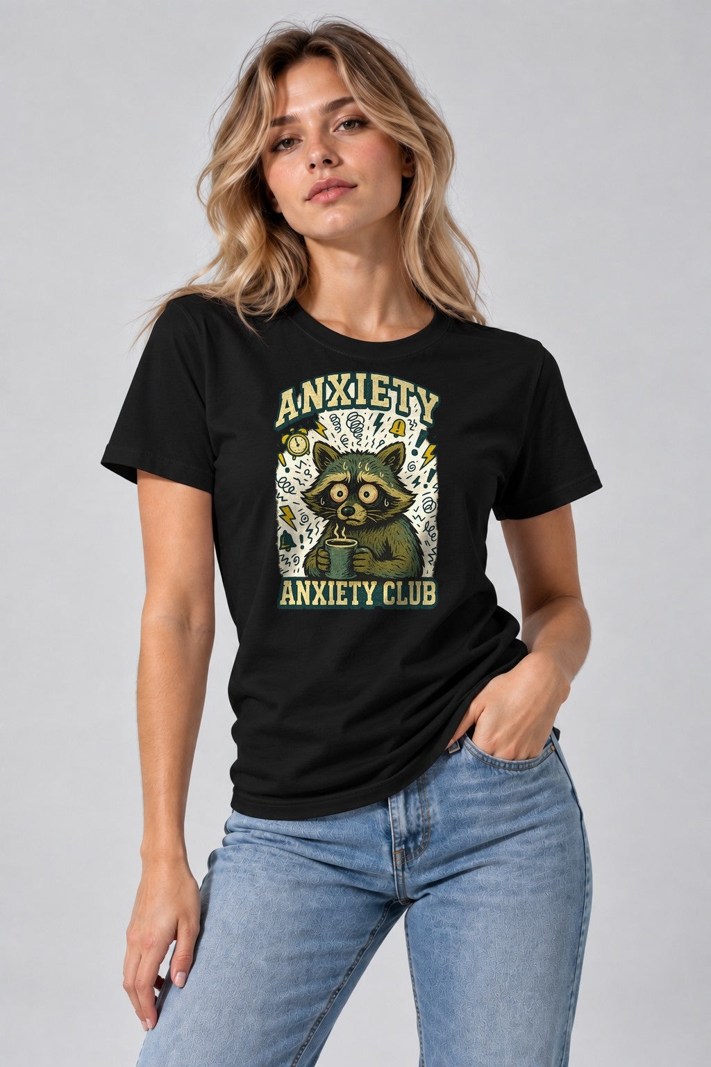 Anxiety Club - Black