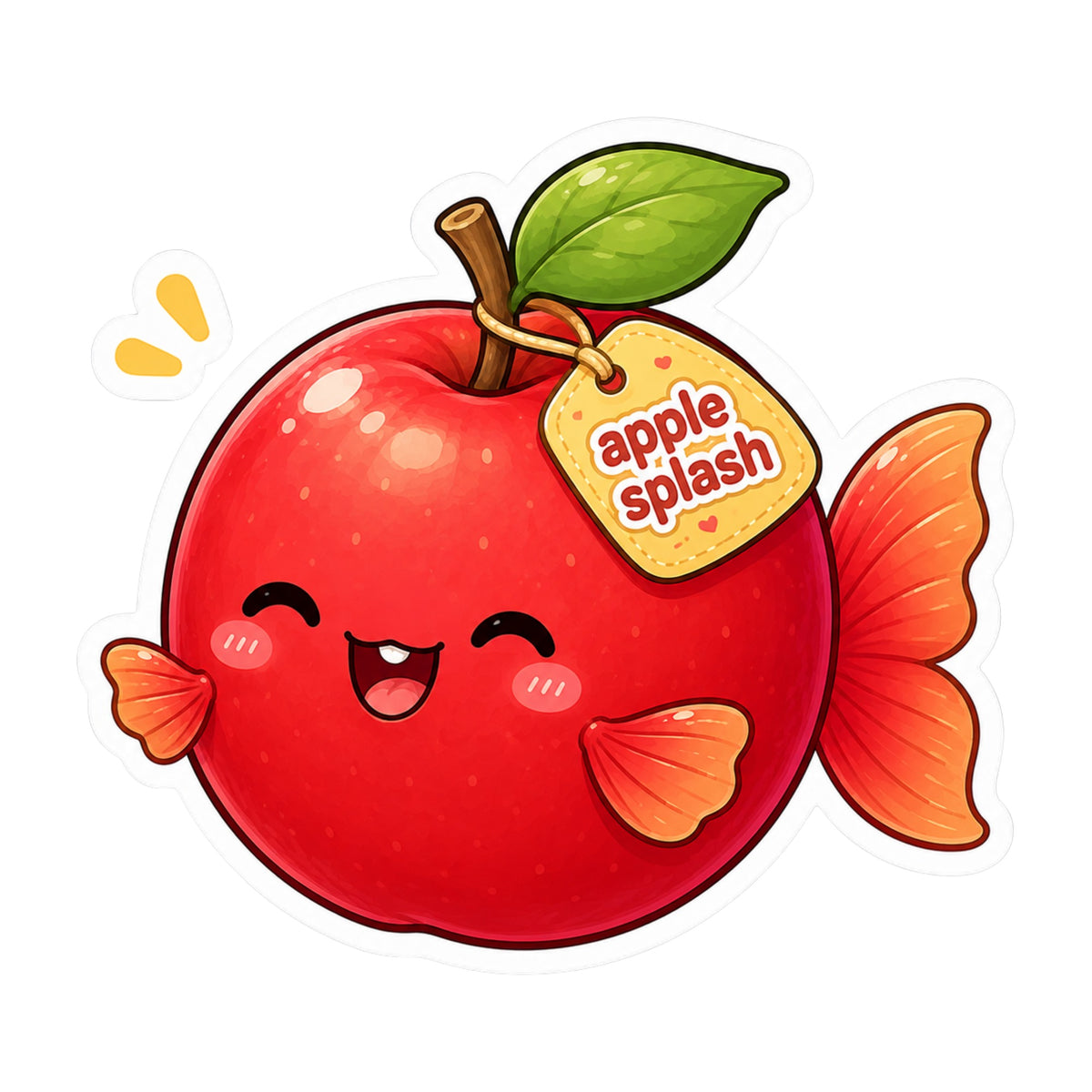 Apple Splash Fish
