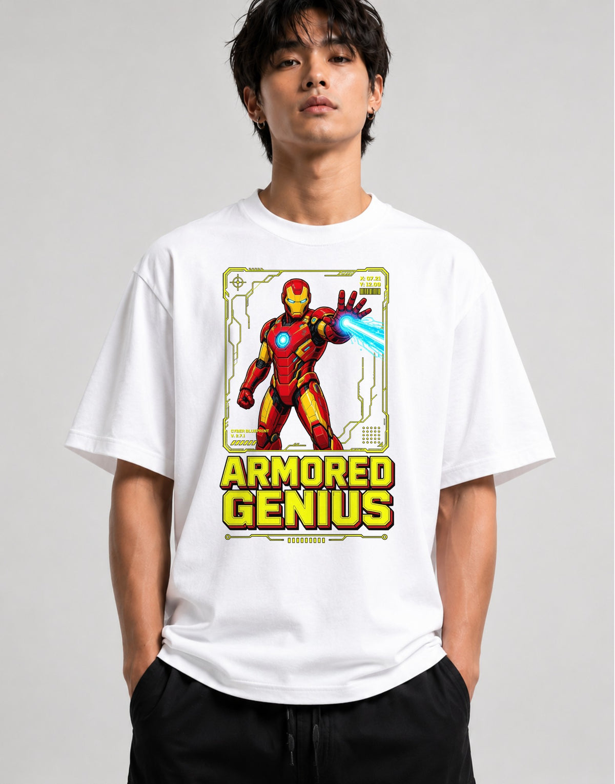 Armored Genius - White