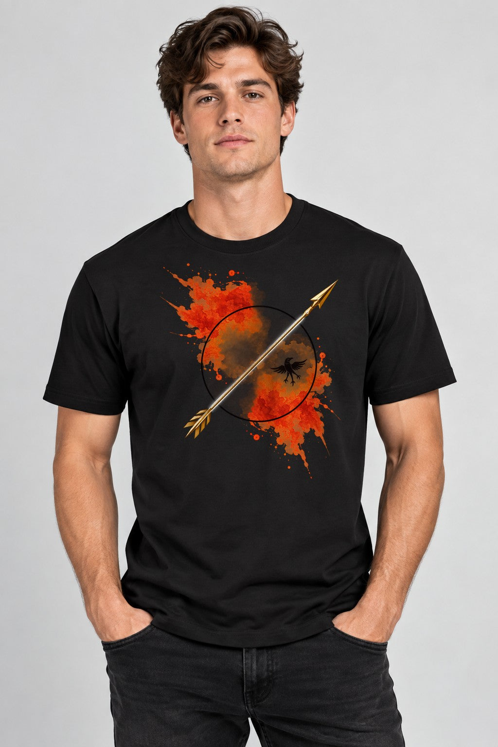 Arrow and Raven - Black