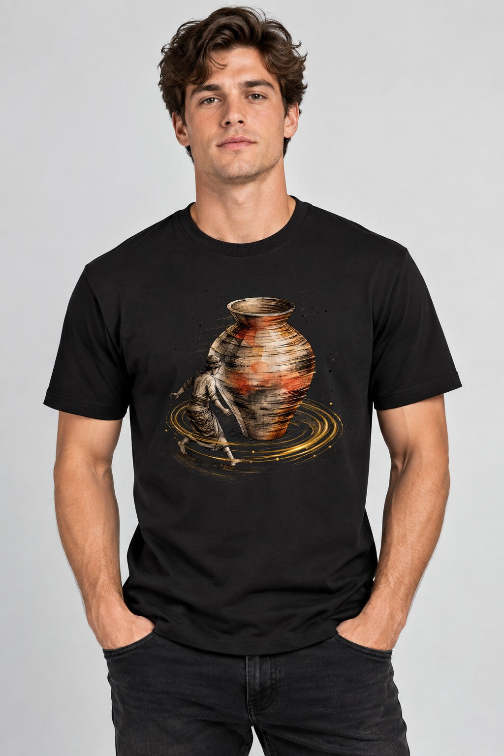 Artisan Pottery Motion - Black
