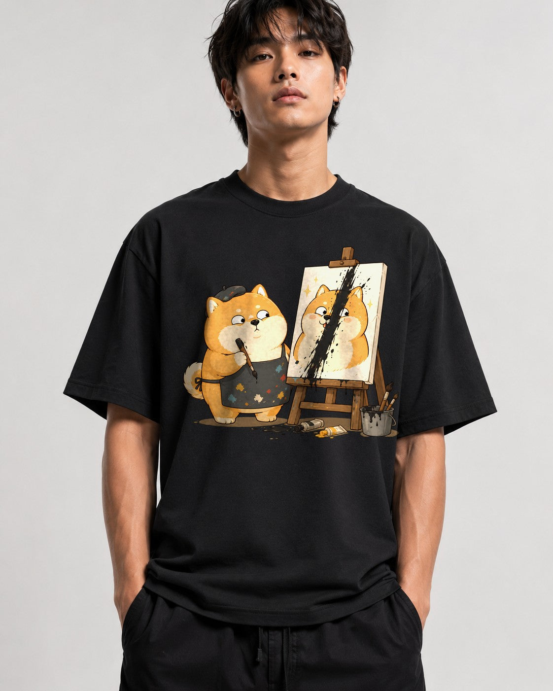 Artist Shiba Painter - Black