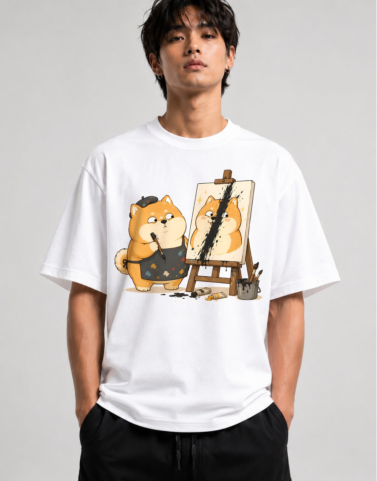 Artist Shiba Painter - White