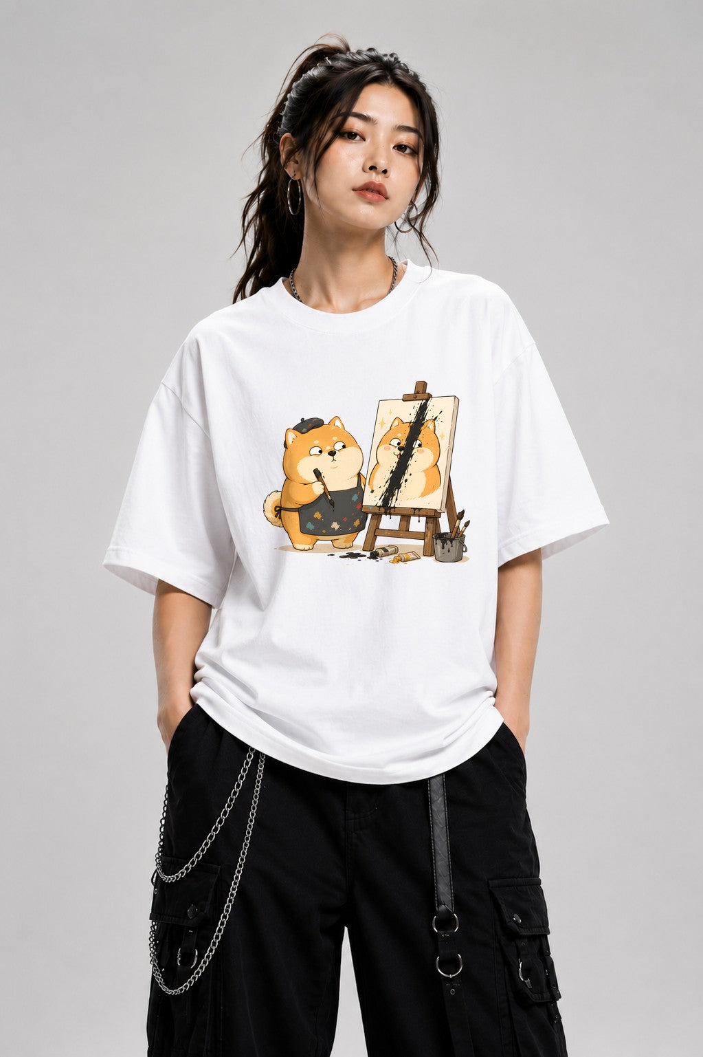 Artist Shiba Painter - White