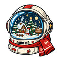 Astronaut Snow Globe