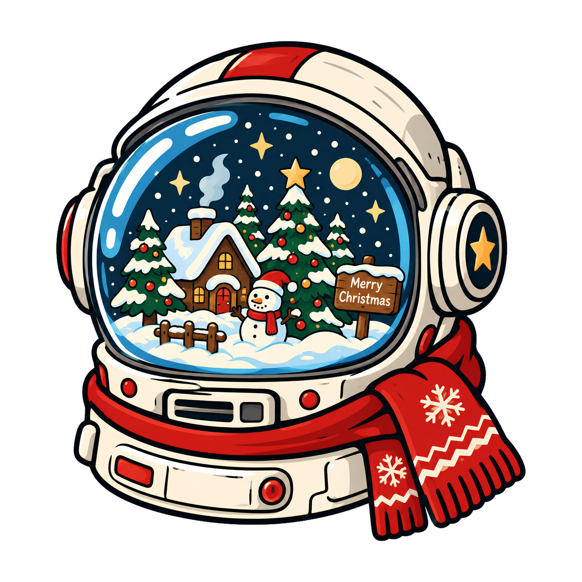 Astronaut Snow Globe