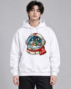 Astronaut Snow Globe - White