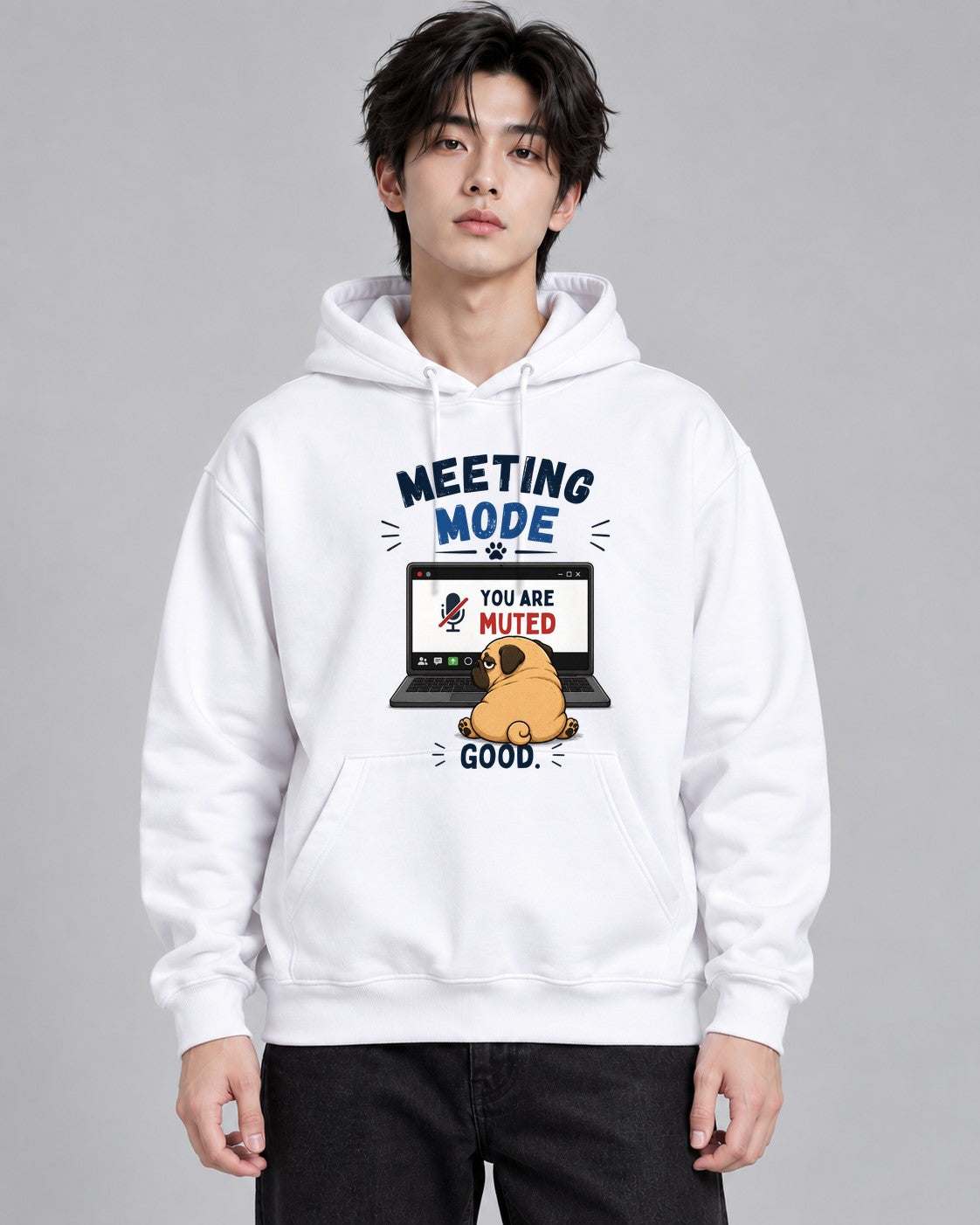 Attending Physically Not Mentally Fu - White