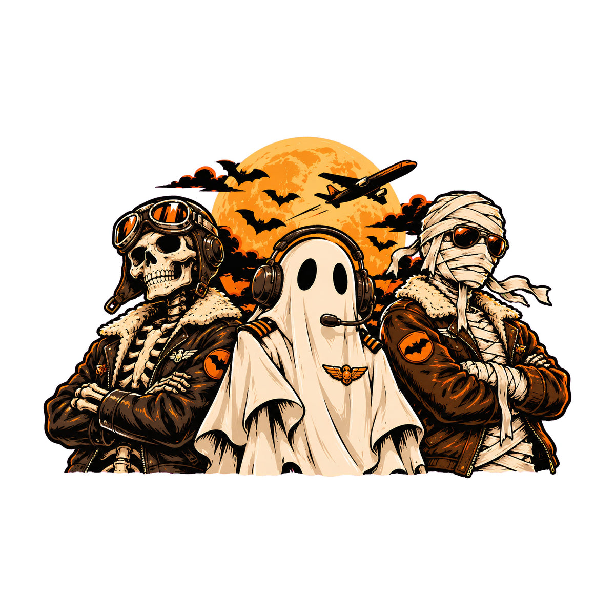 Aviation Halloween Crew