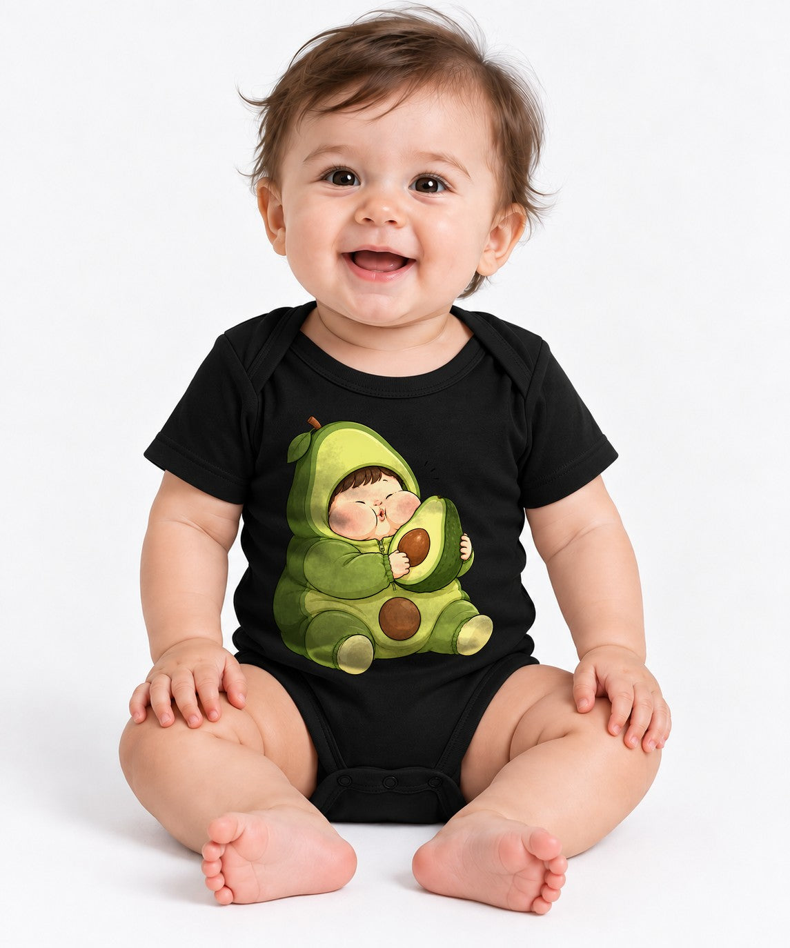Avocado Baby Hug - Black