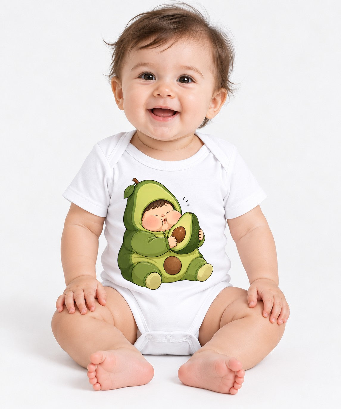 Avocado Baby Hug - White