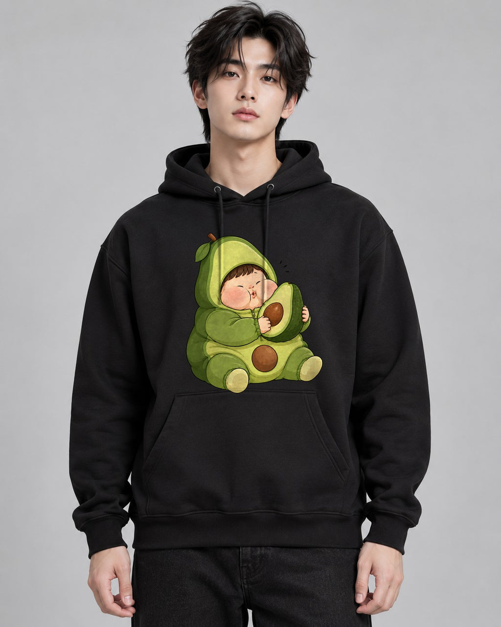 Avocado Baby Hug - Black