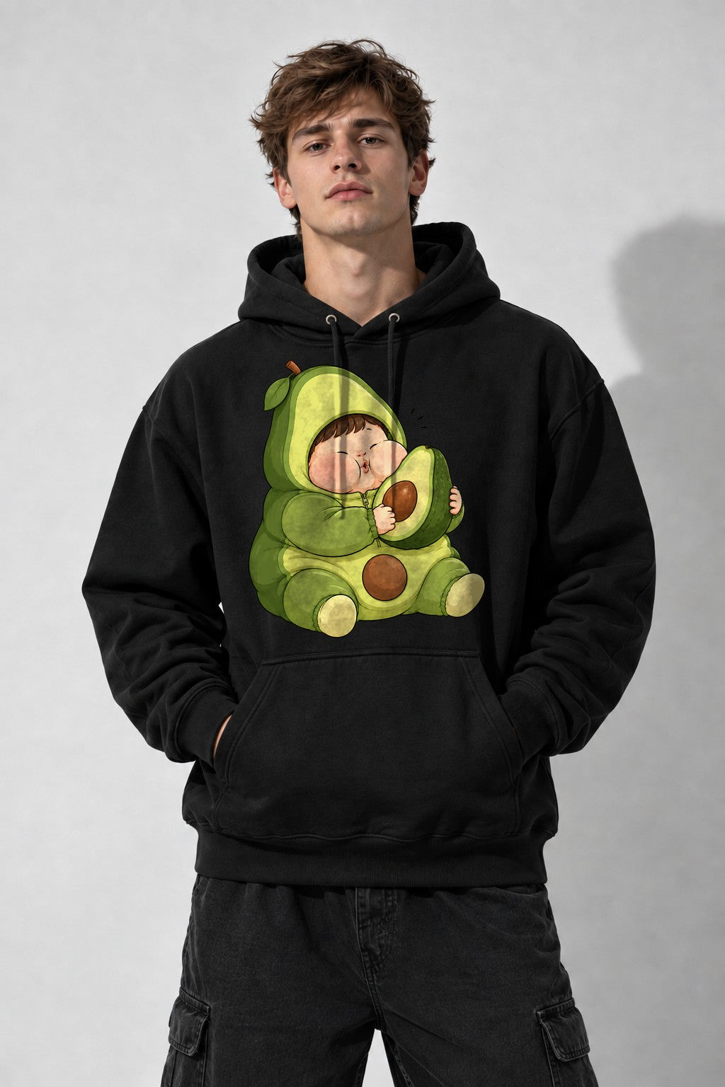Avocado Baby Hug - Black